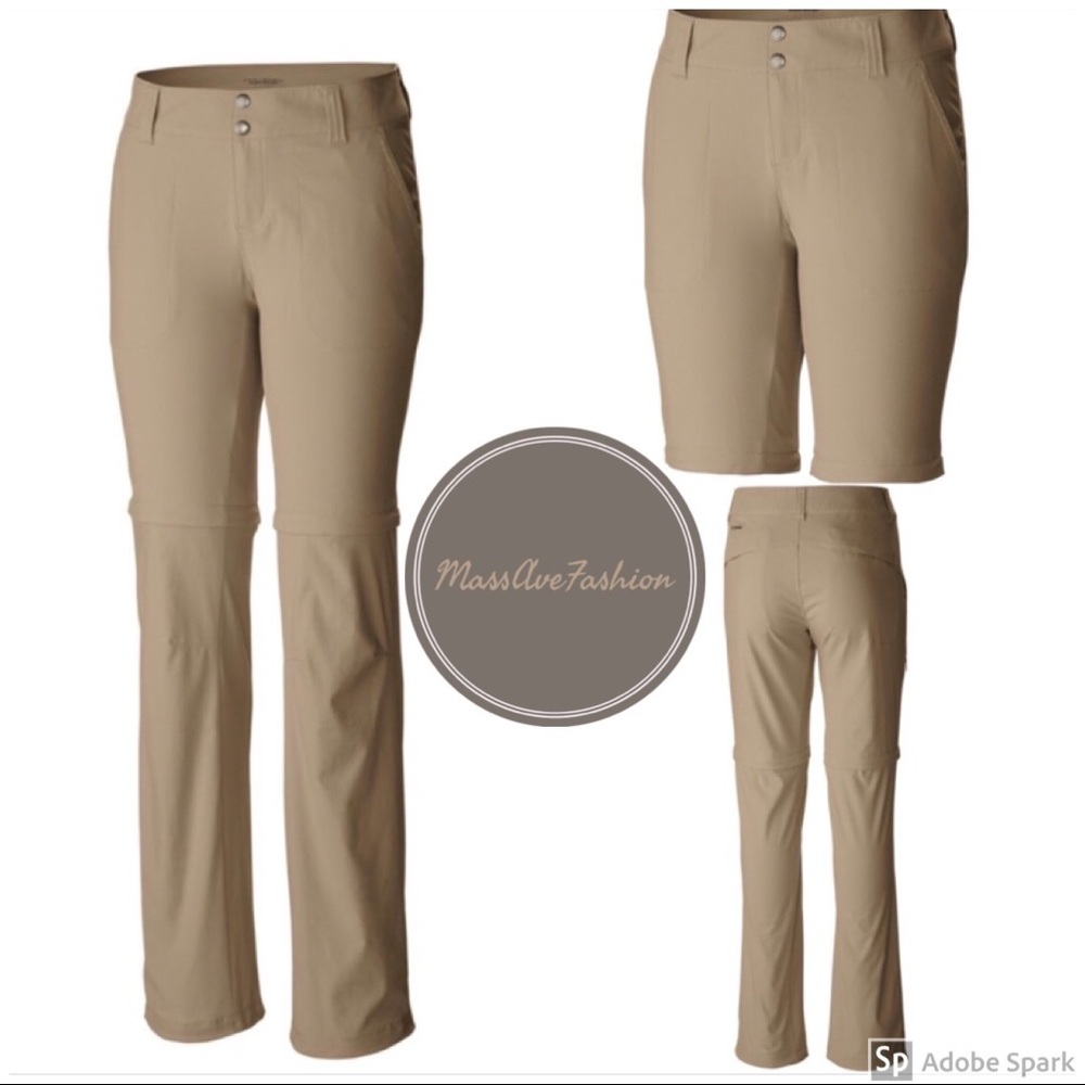 Columbia Convertible Hiking Pants 8S Like New